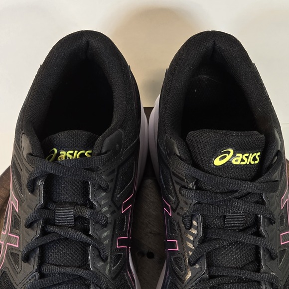 ASICS Women's Black and Pink Athletic Shoes - Picture 4 of 10